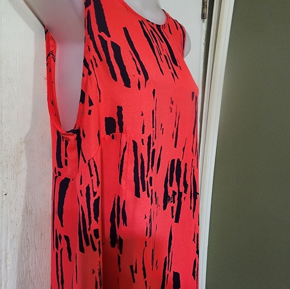 Very cute, very light and cool, casual summer dress! Sz L - Picture 5 of 8